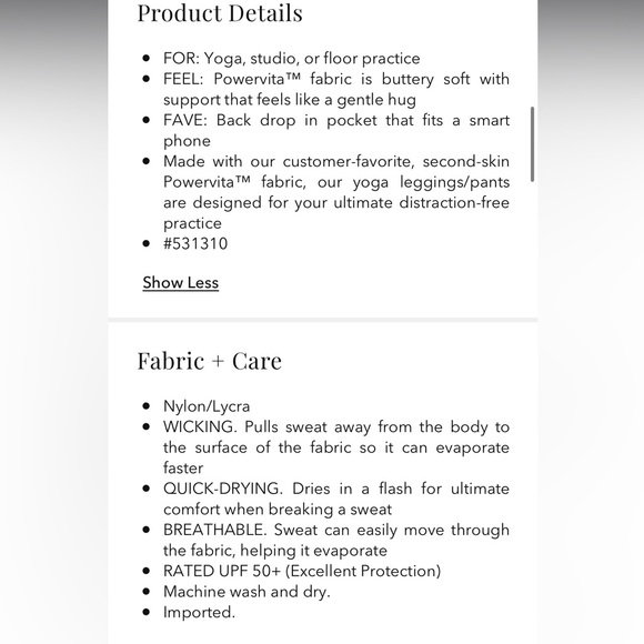 Athleta Elation Camo 7/8 Tight Medium Petite - Picture 7 of 8